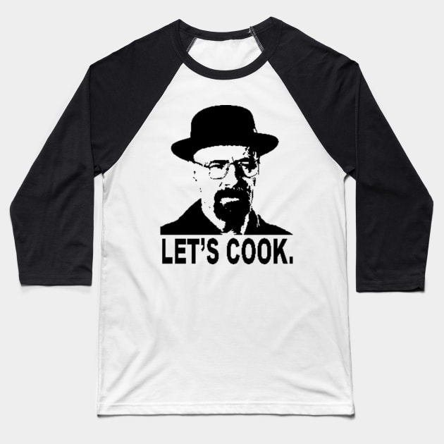 Let't cook. Baseball T-Shirt by Princessa